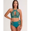 Бюстгальтер бралетт Bella Misteria EMERALD ABYSS soft bralette ZIELONY, Цвет: изумрудный, Размеры: 75D, изображение 4