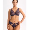 Бюстгальтер бралетт Bella Misteria MAGIC SAPPHIRE soft bralette, Цвет: темно-синий, Размеры: 105B, изображение 5