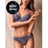 Комплект Lormar EVENING балконет+слипы Eve53929 nero, Цвет: nero (черный), Размеры: 70B, изображение 3