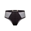 Трусики бразилиана Mefemi TRISTANE brazyliany черный, Цвет: черный, Размеры: L, изображение 6