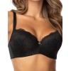 Бюстгальтер балконет Orhideja 587-437 черный, Цвет: черный, Размеры: 85E