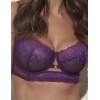 Кружевной бюстгальтер с подкроем Kinga MARIE 1238-SC ametyst, Цвет: сливовый, Размеры: 70B