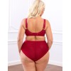 Трусы высокие Kris Line CHERRY briefs high waist, Цвет: вишневый, Размеры: M, изображение 4