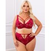 Трусы высокие Kris Line CHERRY briefs high waist, Цвет: вишневый, Размеры: M, изображение 3