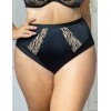 Трусы высокие Kris Line QUEEN briefs high waist, Цвет: черный, Размеры: M