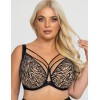 Бюстгальтер с подкроем Kris Line QUEEN soft full cup, Цвет: черный, Размеры: 100D, изображение 4