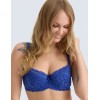 Кружевной бюстгальтер на поролоне Lina A 6086 ривьера, Цвет: ривьера, Размеры: 75B, изображение 5
