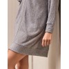Трикотажный халат на молнии Lormar MOHAIR 673904LU grigio melange, Цвет: grigio melange (серый), Размеры: M/L, изображение 2
