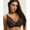 Бюстгальтер с пуш-ап вкладышами Esotiq 43521 NACRE шоколадный, Цвет: шоколадный, Размеры: 65E, изображение 3