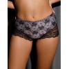 Высокие трусы с кружевом Fluide CELINE 2070, Цвет: черно-розовый, Размеры: 2XL