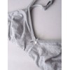 Хлопковый бюстгальтер без каркасов Sielei NATURAL COTTON 1450 grigio melange, Цвет: grigio melange, Размеры: 90B, изображение 8