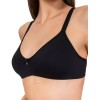 Хлопковый бюстгальтер без каркасов Sielei NATURAL COTTON 1450 nero, Цвет: nero (черный), Размеры: 90B