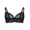 Мягкий бюстгальтер балконет Esotiq CMON 43998 черный, Цвет: черный, Размеры: 70E, изображение 7