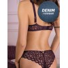 Комплект Leilieve ATTRACTION мягкая+бразилиана M8757 denim, Цвет: denim (голубой), Размеры: 90C, изображение 3