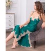 Длинная сорочка с кружевом Mia-Amore MARILIN DELUXE 3448 изумрудный, Цвет: изумрудный, Размеры: L, изображение 3