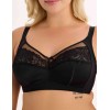 Бюстгальтер мягкий без косточек Milavitsa 122920 черный, Цвет: черный, Размеры: 90D