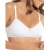 Бюстгальтер мягкий хлопковый без косточек Sielei NATURAL COTTON 1440 bianco, Цвет: bianco (белый), Размеры: 80C
