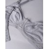 Бюстгальтер мягкий хлопковый без косточек Sielei NATURAL COTTON 1440 grigio melange, Цвет: grigio melange, Размеры: 75C, изображение 6