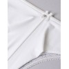 Трусы бразилиана Sielei DARLING 1887 bianco latte, Цвет: bianco latte (белый), Размеры: XS, изображение 2