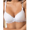 Кружевной бюстгальтер пуш-ап без каркасов Sielei WONDER LACE 2446 bianco, Цвет: bianco (белый), Размеры: 75B
