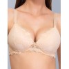 Кружевной бюстгальтер пуш-ап без каркасов Sielei WONDER LACE 2446 cipria, Цвет: cipria (телесный), Размеры: 70B