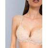 Кружевной бюстгальтер пуш-ап без каркасов Sielei WONDER LACE 2446 cipria, Цвет: cipria (телесный), Размеры: 70B, изображение 4