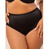 Трусы высокие Kris Line SIMPLE high waist, Цвет: черный, Размеры: 3XL, изображение 2