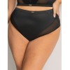Трусы высокие стринги Kris Line SIMPLE stringi high waist, Цвет: черный, Размеры: 2XL, изображение 2