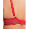 Мягкий кружевной бюстгальтер Ava 2252 M red, Цвет: красный, Размеры: 80C, изображение 4