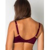Бюстгальтер полумягкий Fluide BORDEUAX 6035 бургундия, Цвет: бургундия, Размеры: 75C, изображение 3