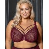 Бюстгальтер с подкроем Kris Line MERLOT soft full cup, Цвет: бордо, Размеры: 100D, изображение 3