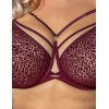 Бюстгальтер с подкроем Kris Line MERLOT soft full cup, Цвет: бордо, Размеры: 100D, изображение 4