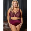 Бюстгальтер с подкроем Kris Line MERLOT soft full cup, Цвет: бордо, Размеры: 100D, изображение 7