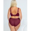 Бюстгальтер с подкроем Kris Line MERLOT soft full cup, Цвет: бордо, Размеры: 100D, изображение 6