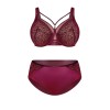 Бюстгальтер с подкроем Kris Line MERLOT soft full cup, Цвет: бордо, Размеры: 100D, изображение 9