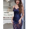 Сорочка атласная с кружевом Mia-Amore FLAMENCO 2084 темно-синий, Цвет: темно-синий, Размеры: XS, изображение 3