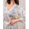 Халат шелковый Mia-Amore LILIANNA 5993, Цвет: молочный, Размеры: 2XL/3XL, изображение 2