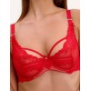 Бюстгальтер мягкий Bella Misteria FIRE SWAN soft, Цвет: красный, Размеры: 70H