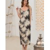 Длинный сарафан Mia-Amore BORA-BORA 5515, Цвет: бежевый+черный, Размеры: M, изображение 3