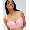 Бюстгальтер поролоновый с вкладышами Alles POWDER WHISPER U/W pink, Цвет: розовый, Размеры: 85D, изображение 3