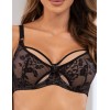 Бюстгальтер с мягкой чашкой Orhideja 175-990 черный-пион, Цвет: черный-пион, Размеры: 90E