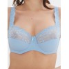 Бюстгальтер мягкий с подкроем Elli 1012 голубой, Цвет: голубой, Размеры: 90C