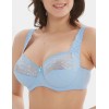 Бюстгальтер мягкий с подкроем Elli 1012 голубой, Цвет: голубой, Размеры: 90C, изображение 3