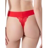 Высокие трусы стринги Julimex SCARLET STRING MAXI, Цвет: красный, Размеры: S, изображение 2