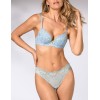 Комплект Sielei EMILY балконет+слипы 79525 azzurro, Цвет: azzurro (голубой), Размеры: 75B