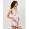 Пижама из топа и шорт Aruelle BLOSSIE, Цвет: светло-розовый, Размеры: XS, изображение 3