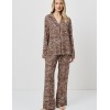 Леопардовая пижама с брюками Aruelle LIOR, Цвет: леопард, Размеры: XS, изображение 2