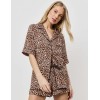 Леопардовая пижама с шортами Aruelle LIOR, Цвет: леопард, Размеры: XS