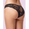 Трусы бразилиана низкие Infiore PIZZO 5102 nero, Цвет: nero (черный), Размеры: XL
