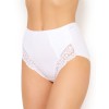 Хлопковые трусы макси Janira LACE COTTON BAND 1032081 Carey blanco, Цвет: blanco (белый), Размеры: L